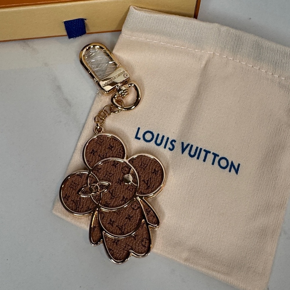 Metal Monogram Vivienne Bag Charm - Picture 3 of 5